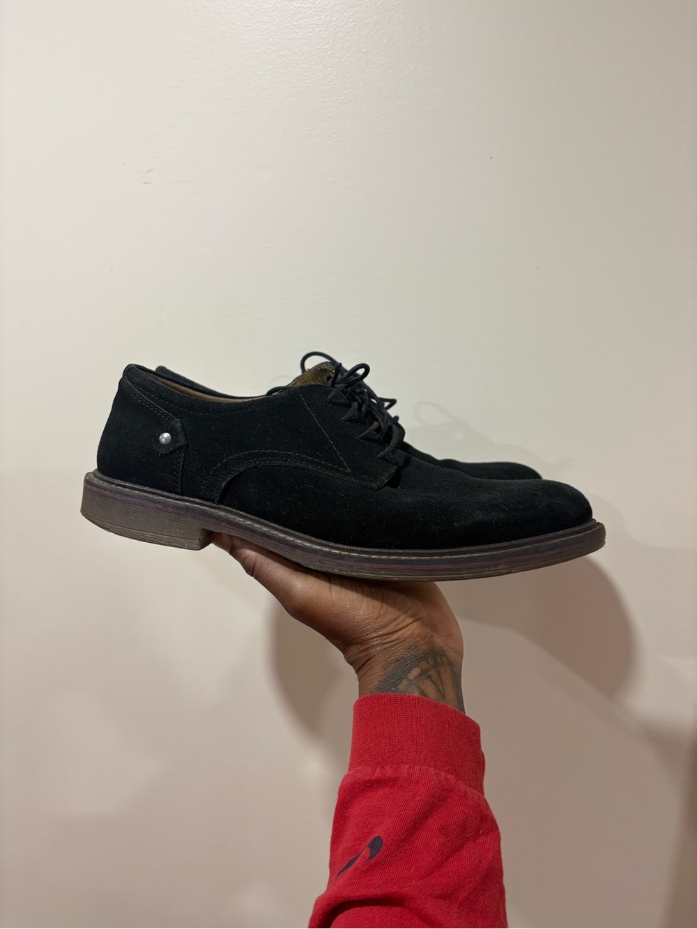 Classic Suede Derby Shoes